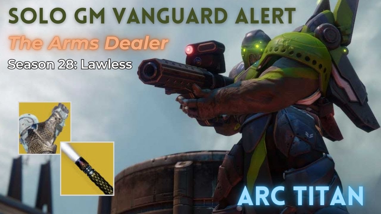 Solo GM Vanguard Alert: The Arms Dealer (Season 28)