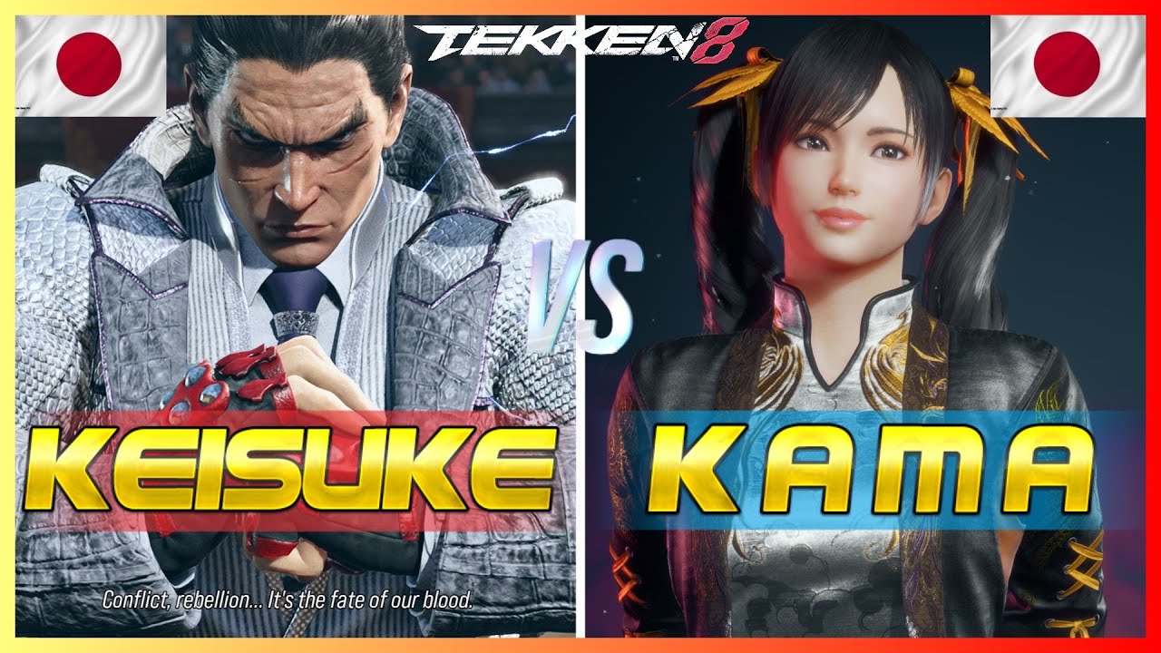 Tekken 8 ▰ KAMA (Ling Xiaoyu) Vs KEISUKE (#1 Kazuya) ▰ Ranked Matches