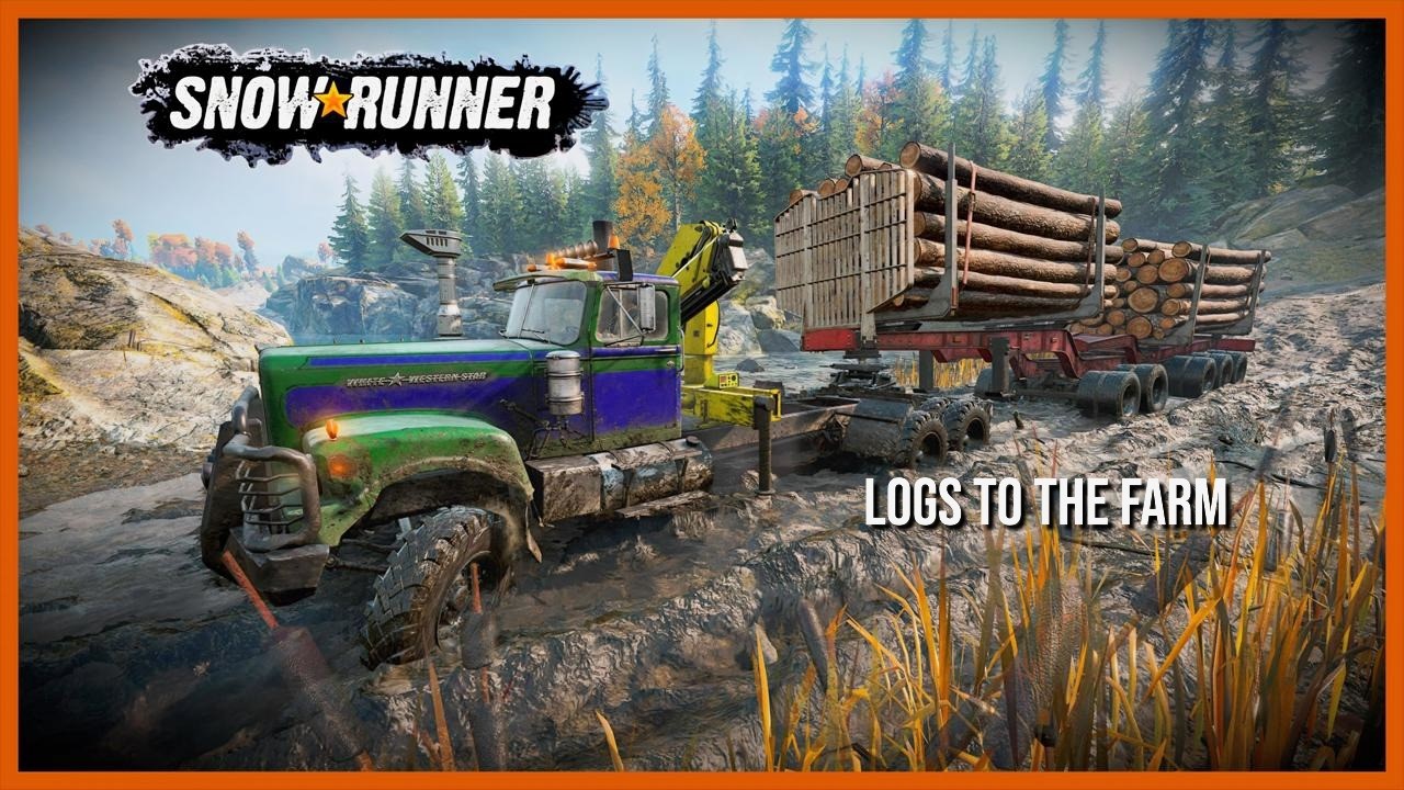 SnowRunner - Aid At The Island. Part 1 (Hard Mode - Michigan)