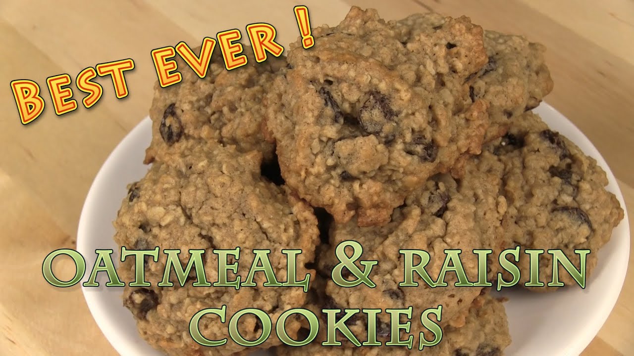 Best Ever Oatmeal Raisin Cookies Recipe