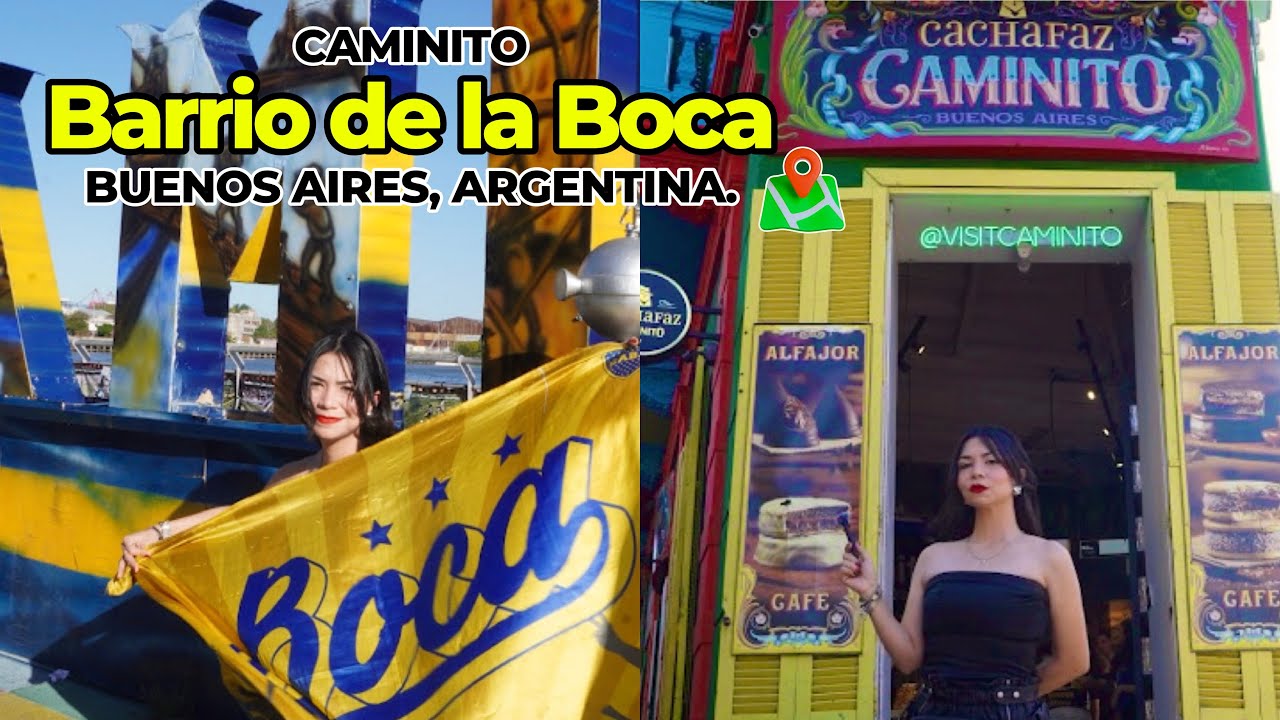 Fuimos al barrio de la boca nos encontramos con esto!!!! 