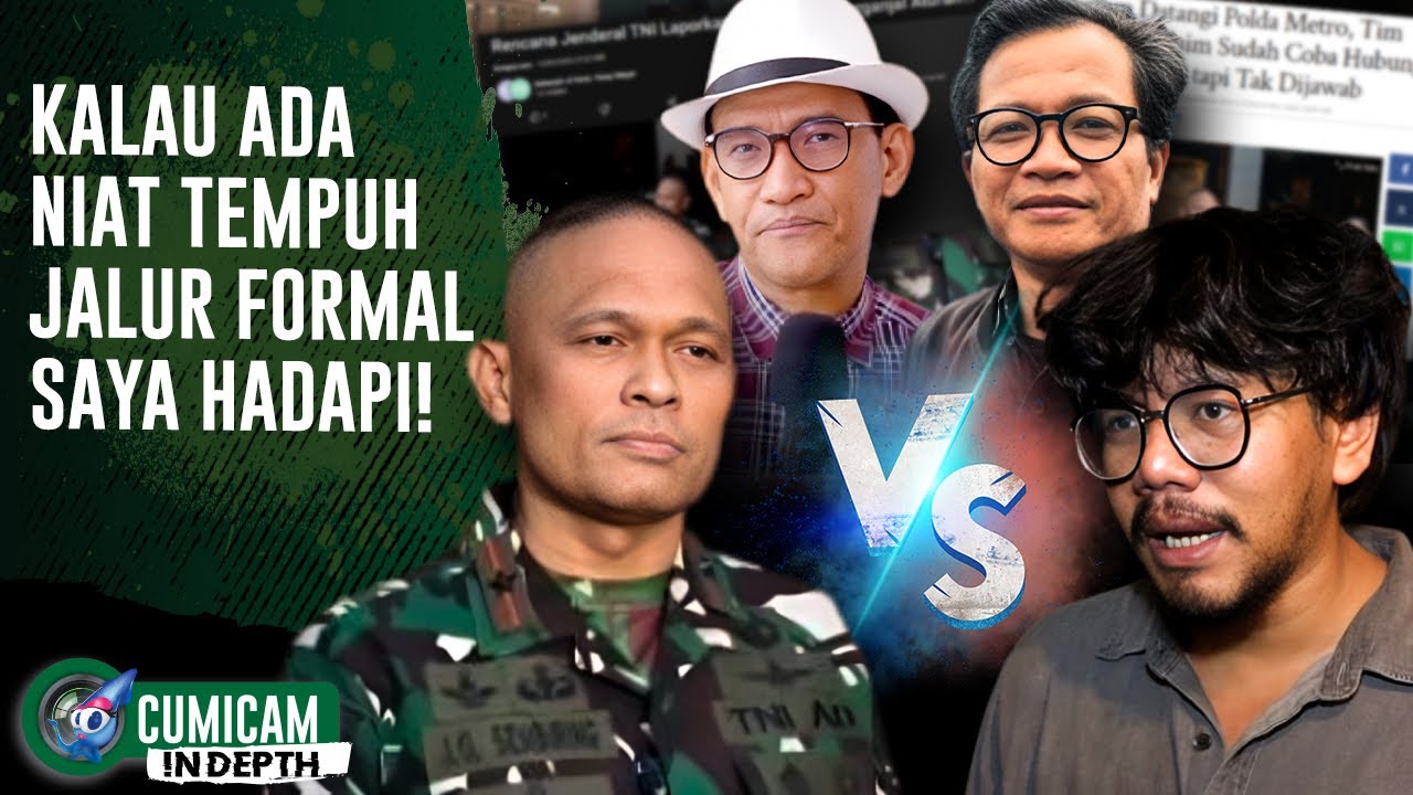 Reaksi Balasan Ferry Irwandi Ingin Dipenjarakan Dansatsiber TNI, Dianggap Mengancam! | INDEPTH