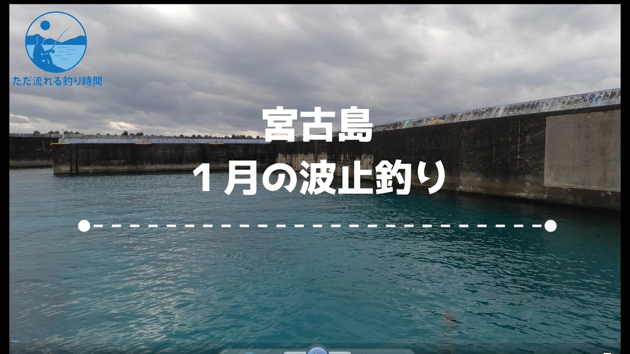 【宮古島】有利博愛漁港から池間漁港　アオリイカの釣り時間
