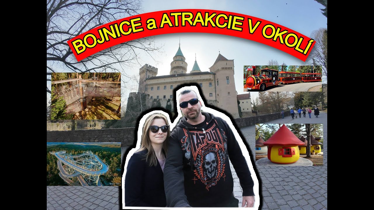 Bojnice + detský zábavný park + Čajka v oblakoch + kúpele Bojnice + reštaurácia Valhalla