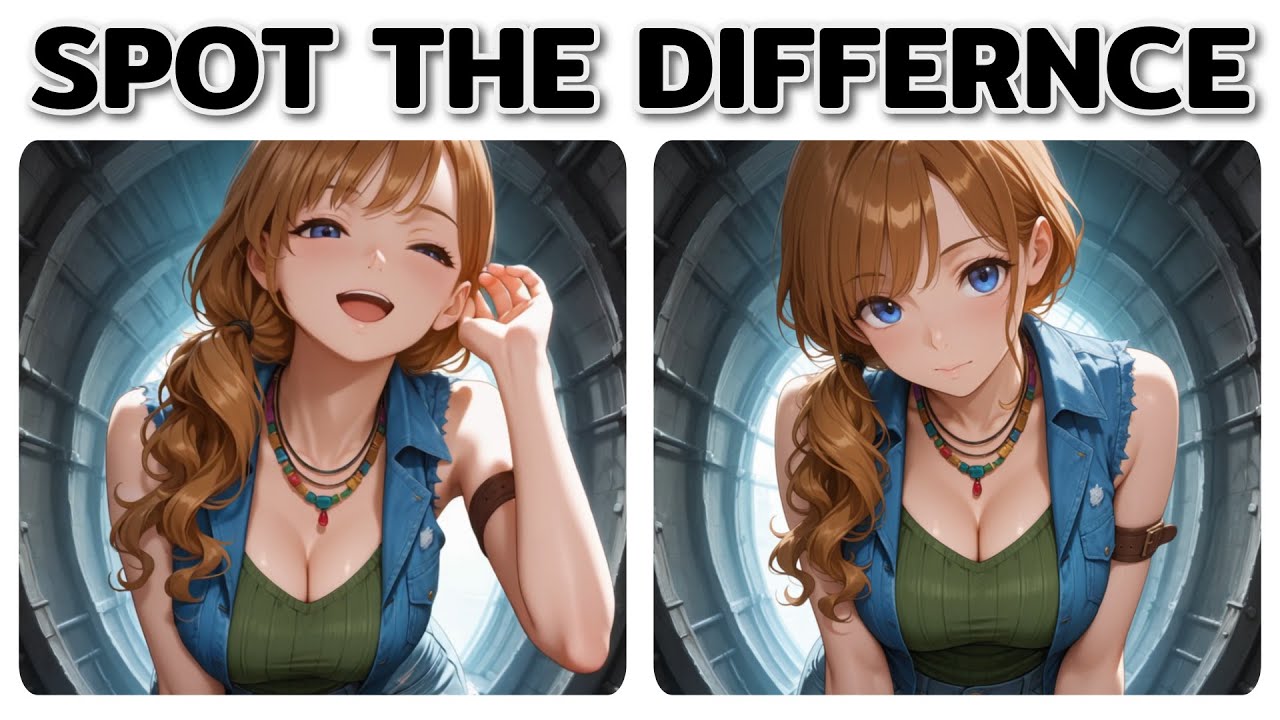 🧠🧩 Spot the 3 Differences | Test Your Eyes 《Hard Mode》 #52
