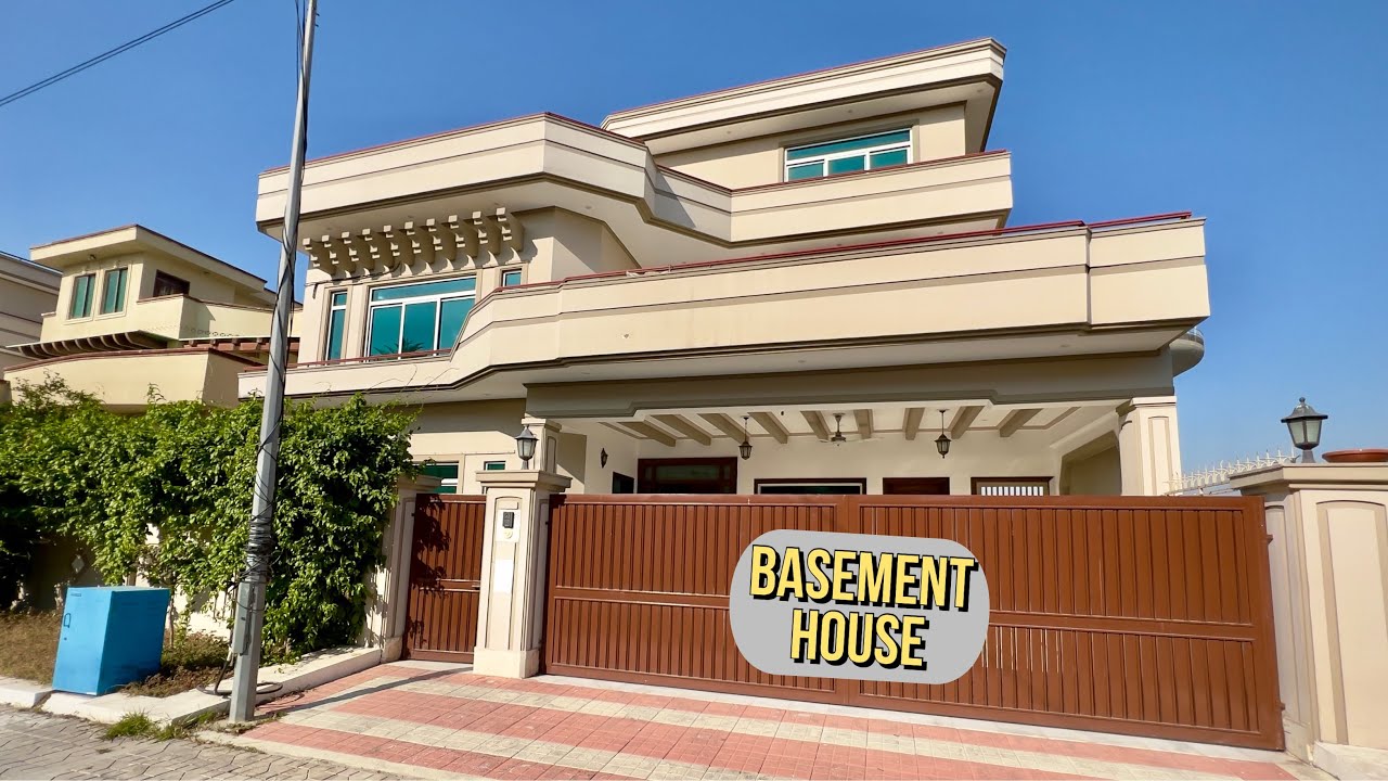 1 Kanal SPACIOUS Triple-Storey House With BASEMENT For Sale In DHA Islamabad
