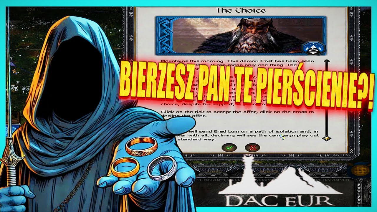 [5] KURIER Przywi&oacute;zł PIERŚCIENIE! | DaC EUR Third Age Total War