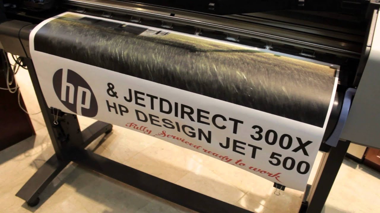 HP DesignJet 500 42in Printer Ebay