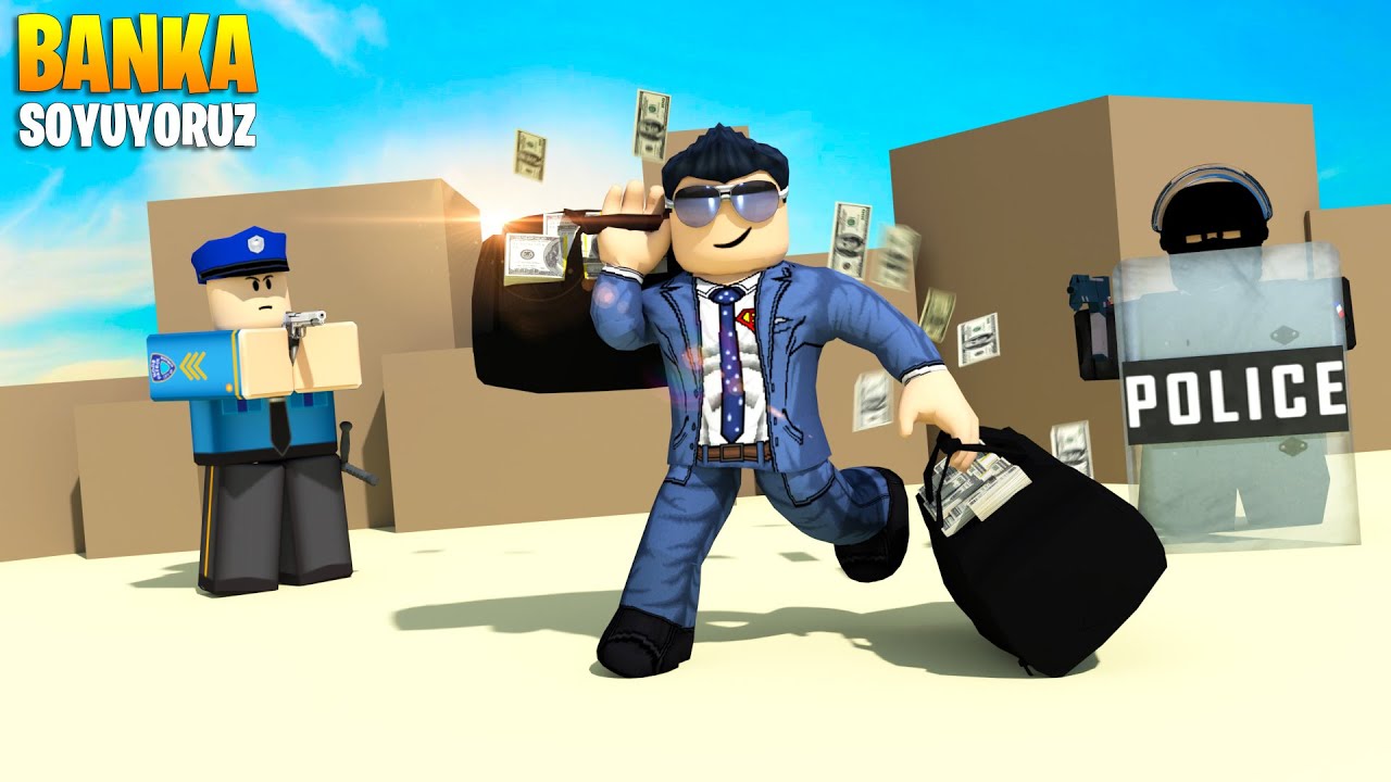 💰 En Büyük Banka Soyguncusu Olduk! 💰 | Bank Robbery Simulator | Roblox Türkçe