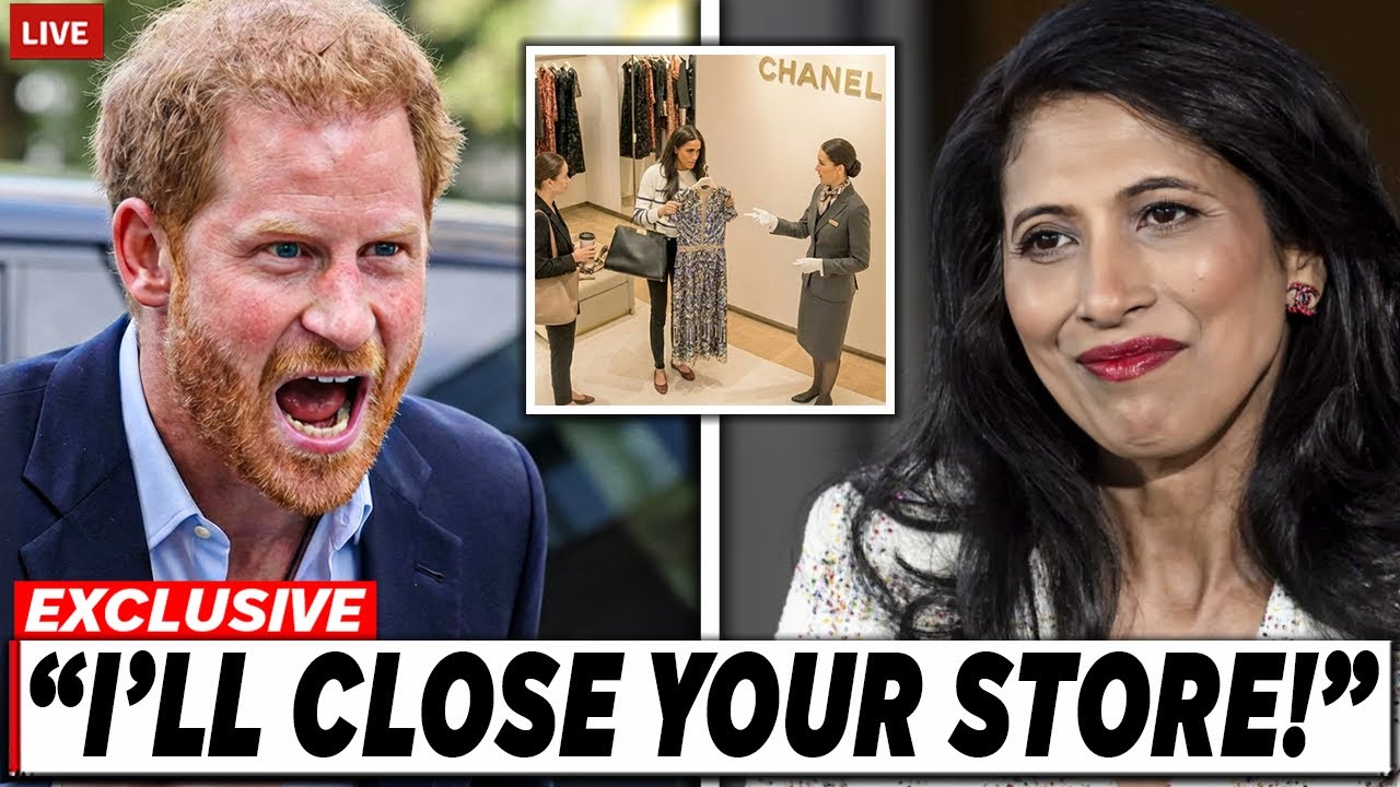 Prince Harry GOES OFF After Chanel CEO Files $8M Lawsuit Against Meghan Markle
