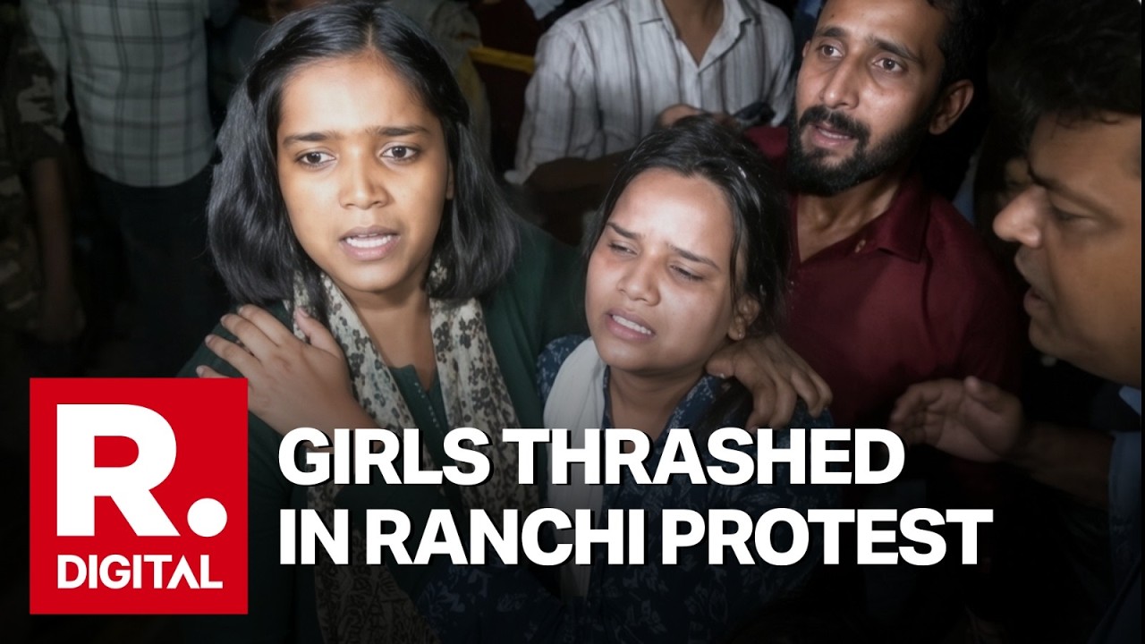 Ranchi Protest Turns Violent: Female Protesters Allegedly Beaten As JPSC-JSSC Stir Escalates