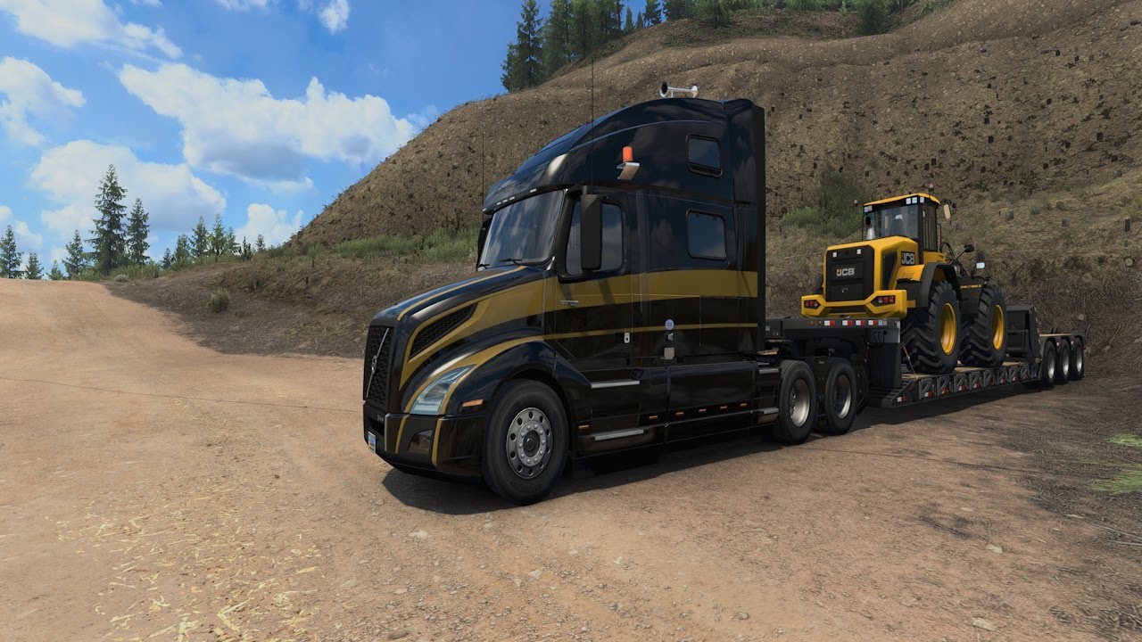 ATS + MOZA TSW - Snowymoon + PNG + Reshade Angus May