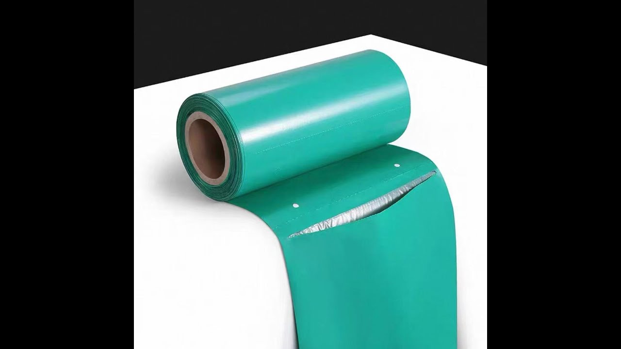 automatic Pre-opened rolling bags making machine for autobag bag on roll#sheet film folder side slit