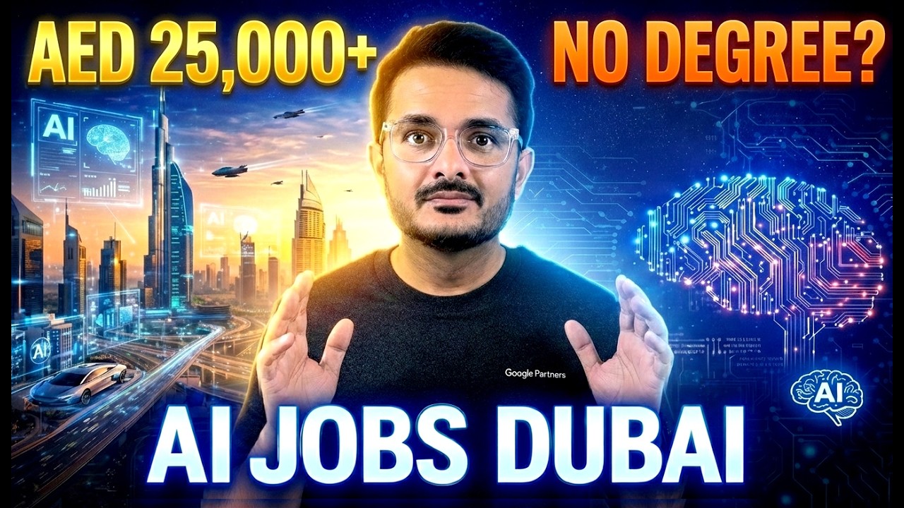 Dubai AI Jobs 2026: High Salary Dubai Jobs (No Degree Needed)