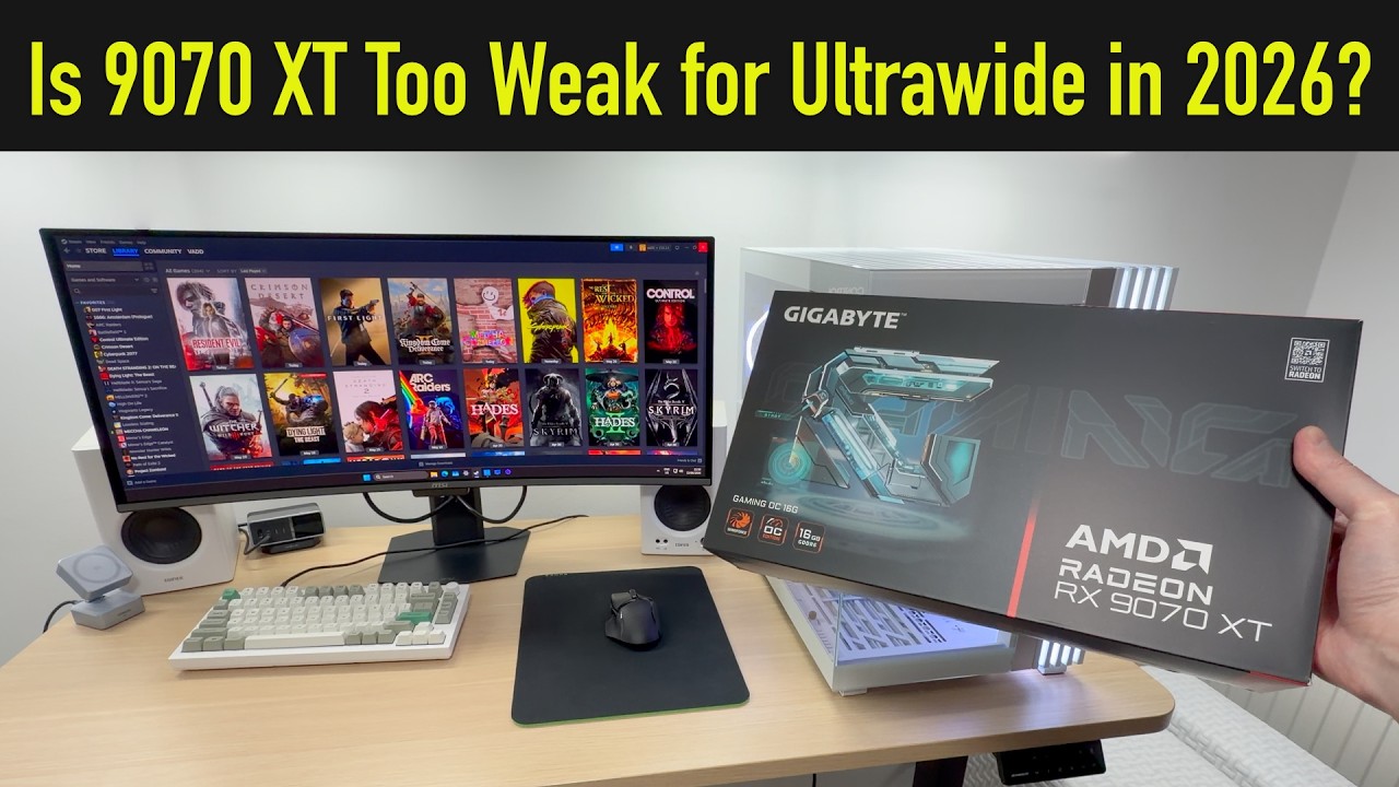 RX 9070 XT vs Ultrawide 3440x1440 Gaming in 2026