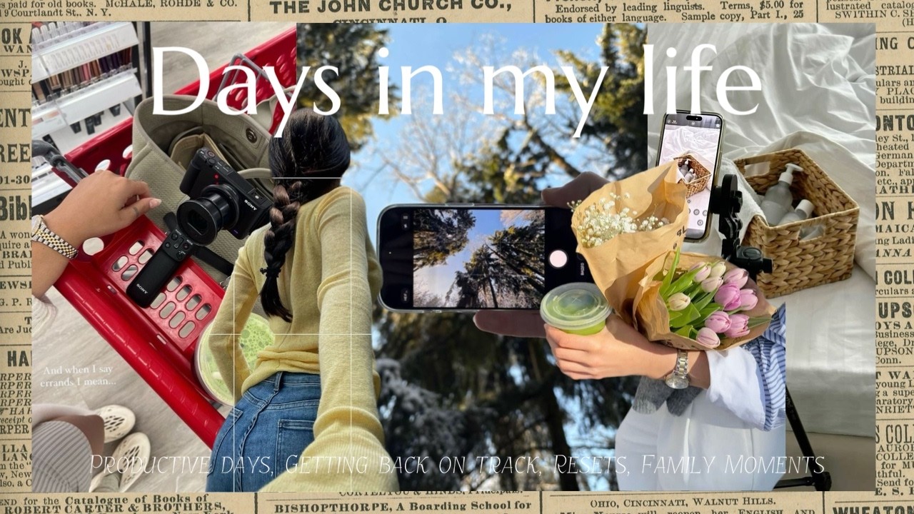 Days in my Life | Productive Days, Thrift Store Finds, Resets, Family Moments