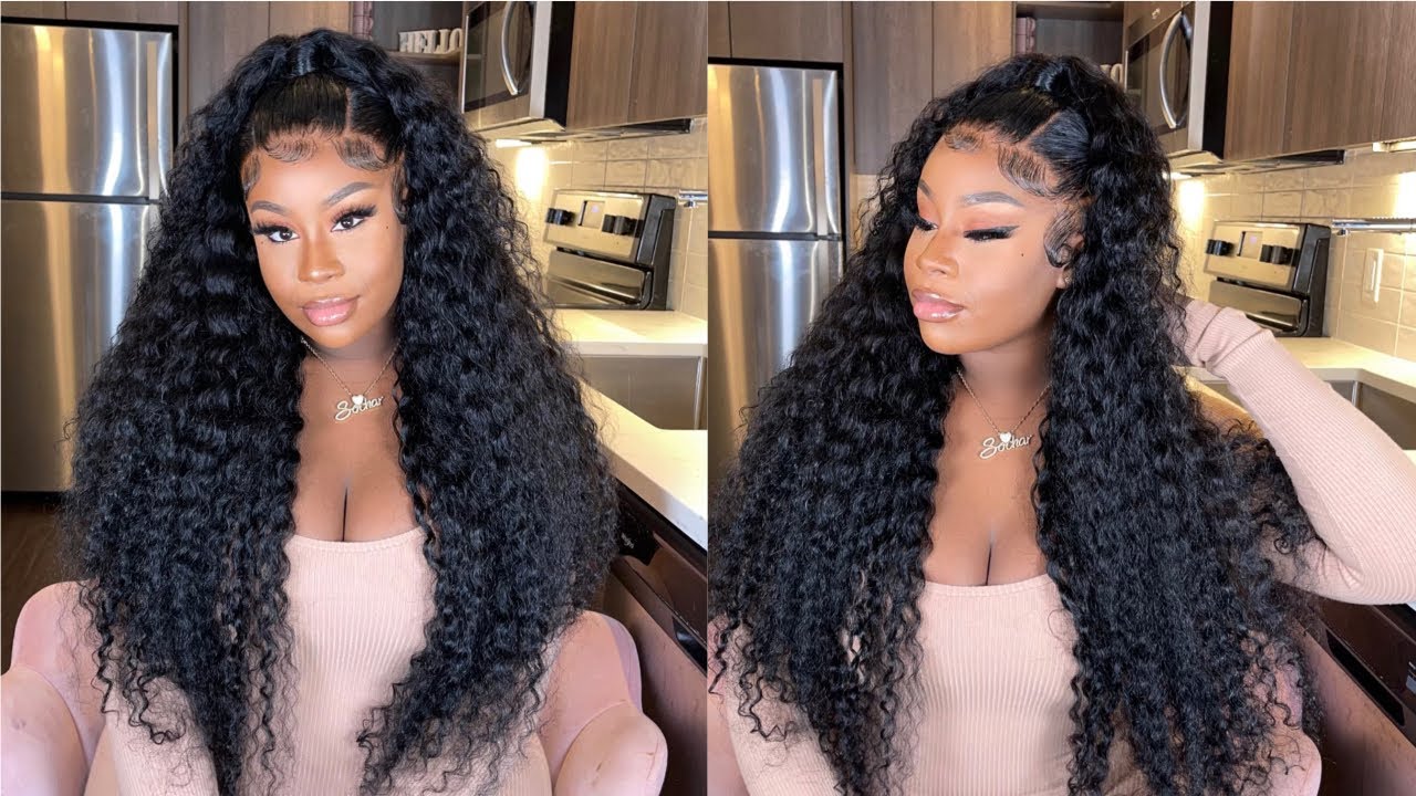 😍 30'' DEEP WAVE HD LACE WIG INSTALL | ALI PEARL