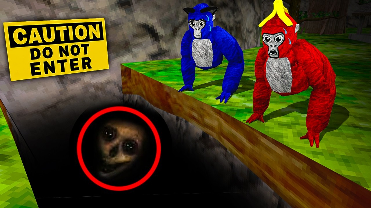 Что на самом деле находится под картой в Gorilla Tag?