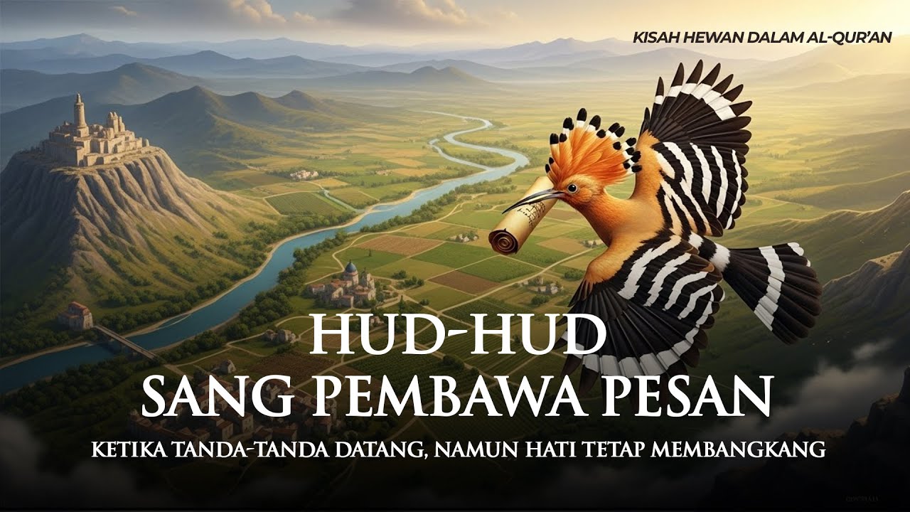 Kisah Hewan dalam Al-Qur'an: Hud-Hud Sang Pembawa Pesan, Sayap Kecil  Menyampaikan Seruan Ilahi