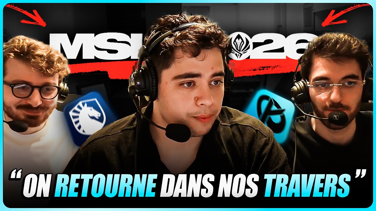 Kameto d&eacute;brief &agrave; chaud la perf de KC au MSI apr&egrave;s le match face &agrave; TLAW (ft. Trayton et Nisqy)