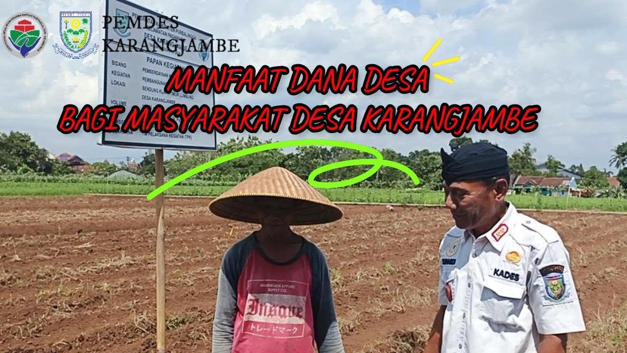 MANFAAT DANA DESA BAGI MASYARAKAT
