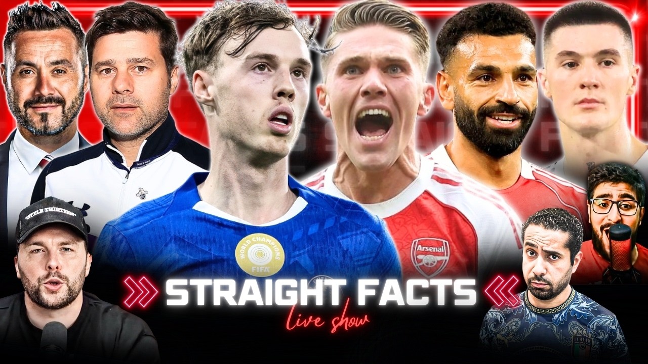 Arsenal GOING 9 CLEAR🏆 De Zerbi DEAL CLOSE🚨Chelsea CRUMBLE AGAIN👀 Liverpool MUST WIN & Sesko STRIKE