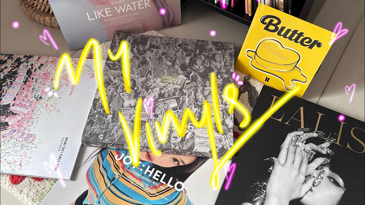 💕 let&rsquo;s look at my vinyl collection 💕 kpop and more ! 💕 BTS, EXO, Blackpink and more&hellip; 💕