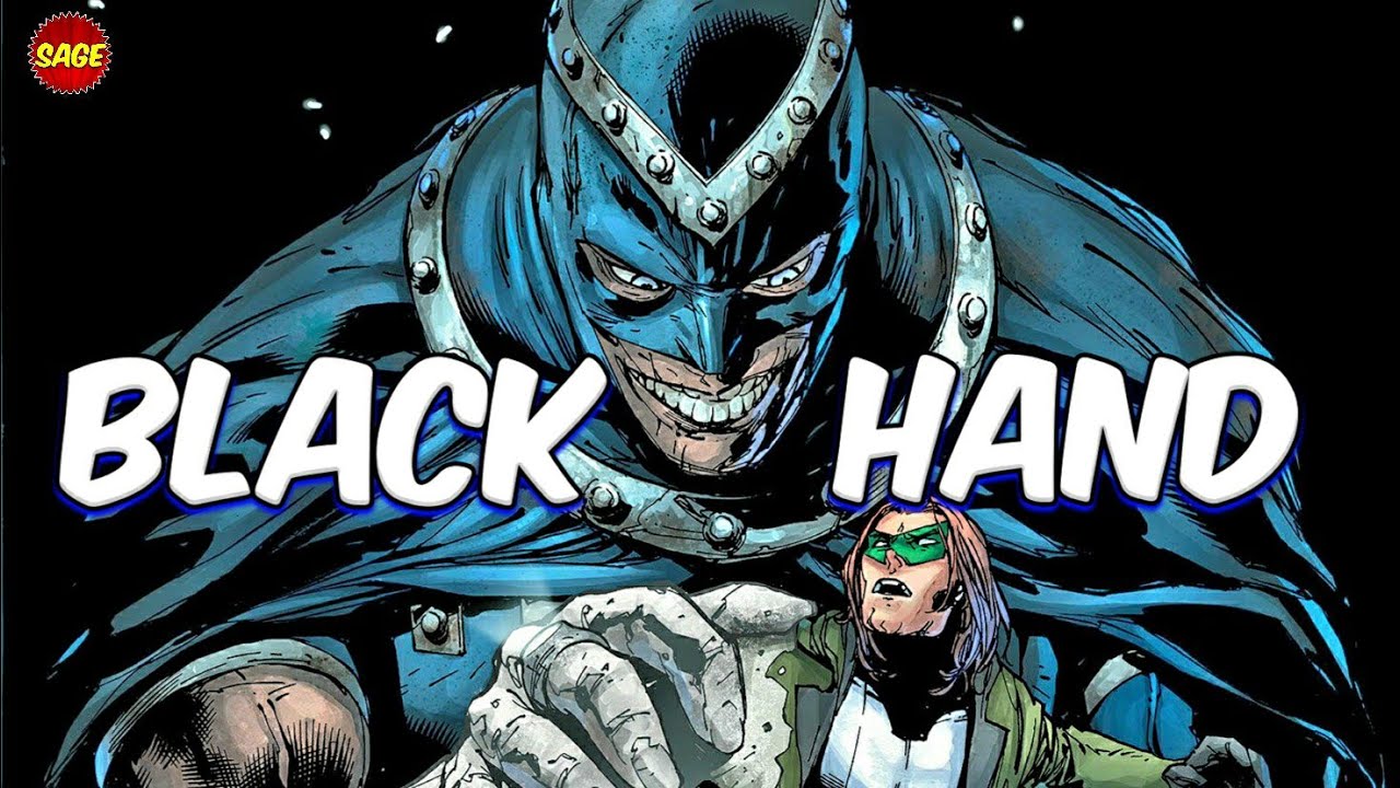 Who is DC Comics' Black Hand? First Black Lantern - Herald of Death