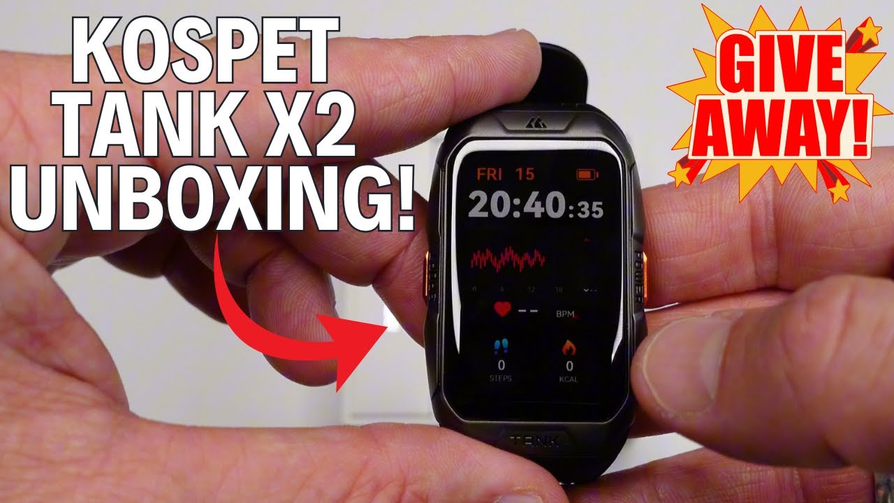 Kospet Tank X2 Ultra Unboxing: The Ultimate Rugged Smartwatch with 170+ Sports Modes!
