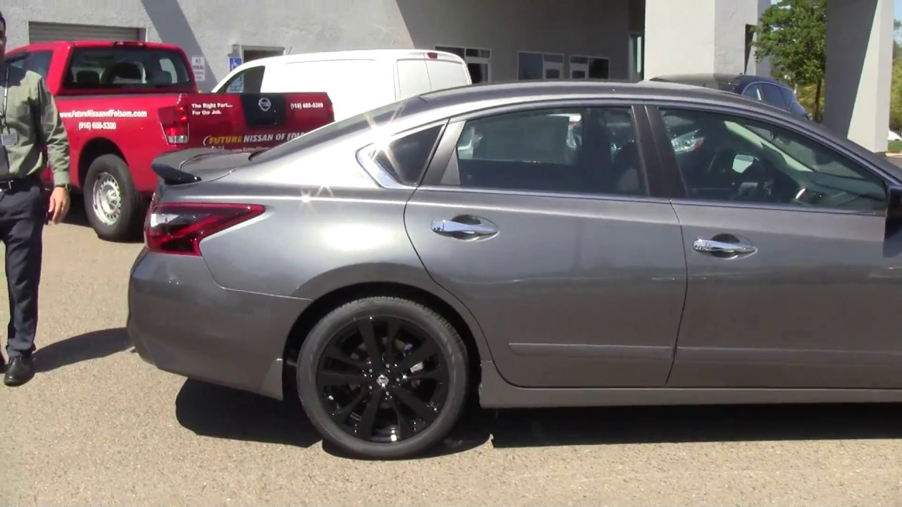 2017 Nissan Altima SR MIdnight Edition In Grey - Future Nissan Of Folsom