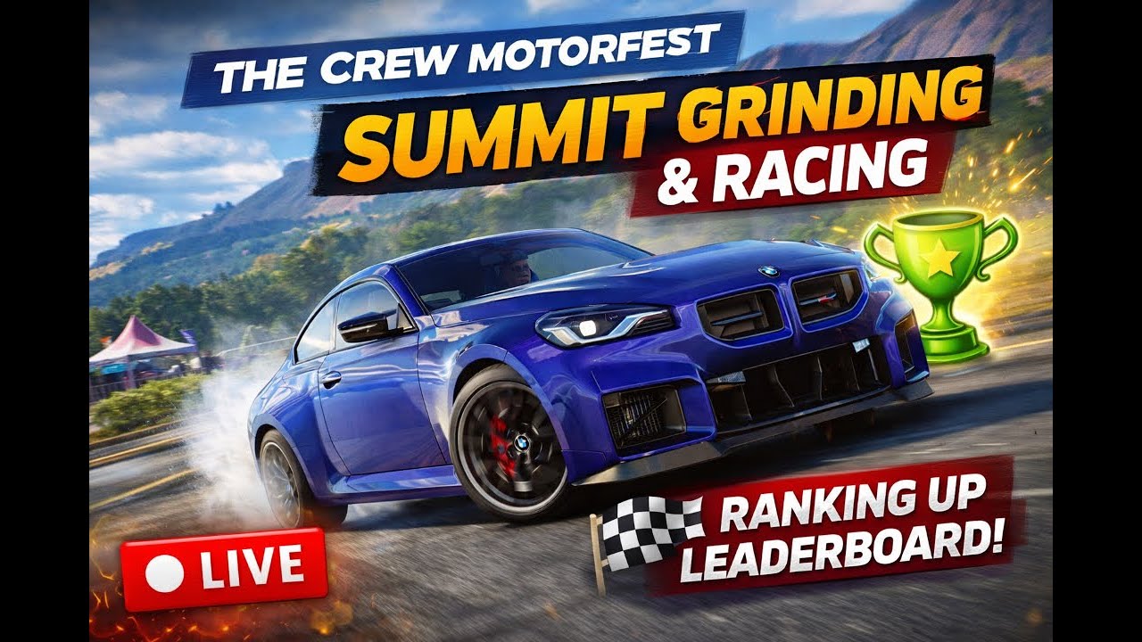 LIVE: The Crew Motorfest : M2 CS Summit Rank Push + Grand Racing