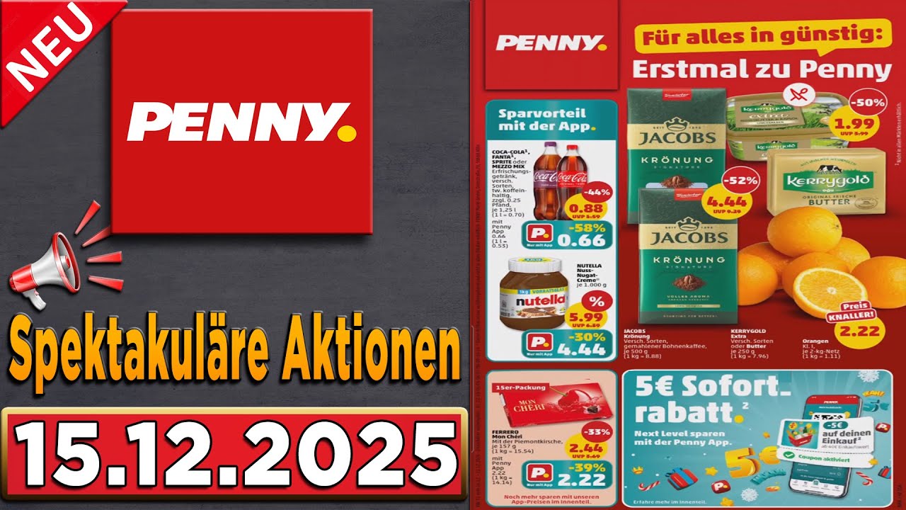 PENNY Werbung Prospekt | G&uuml;ltig von 15.12.2025