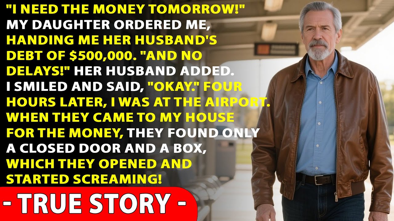 My Daughter Demanded That I Pay Her Husband's Debt. So I Disappeared Without Warning...