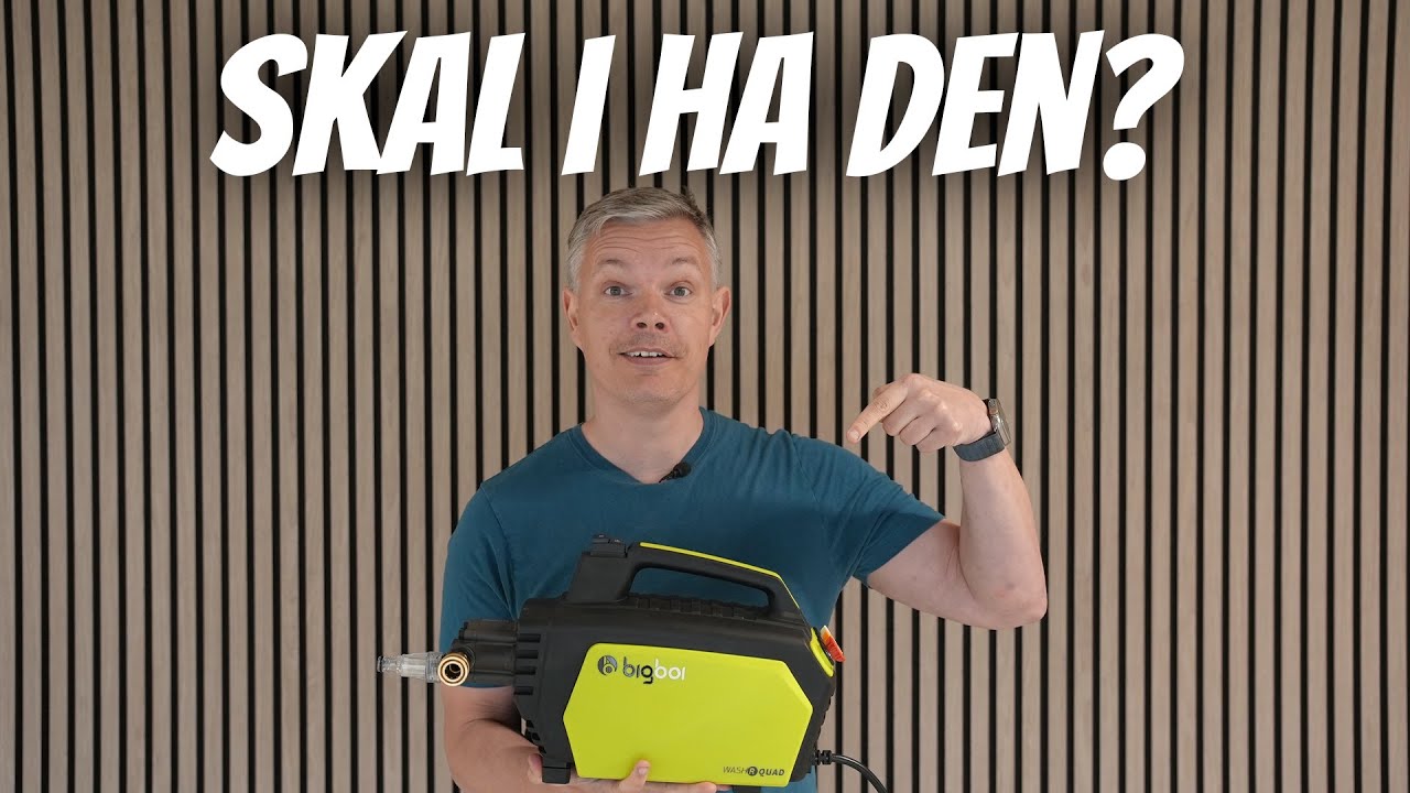 Unboxing og første brug: BigBoi WashR Quad