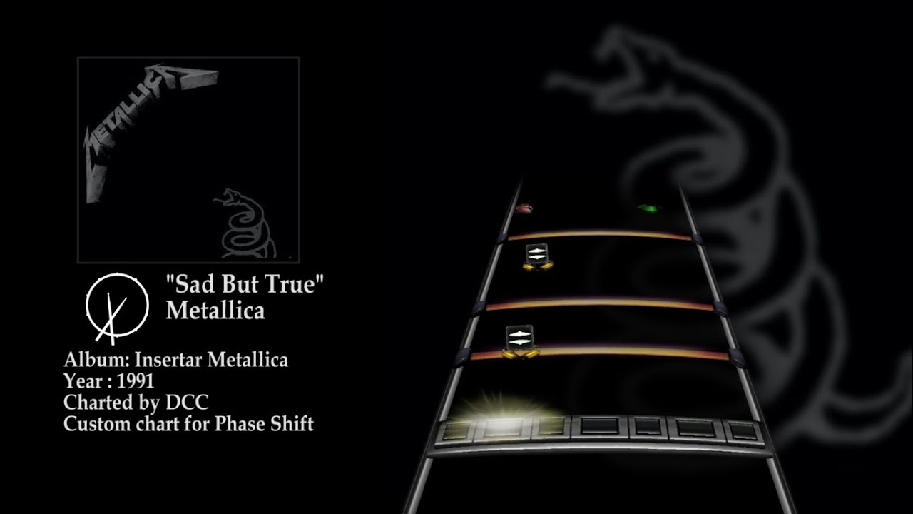 Metallica - Sad But True [Drum Chart]
