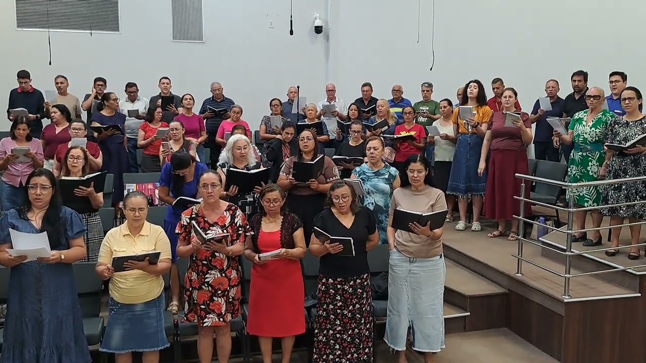Ensaio Coral Harmonia Santa Coro Angelical 