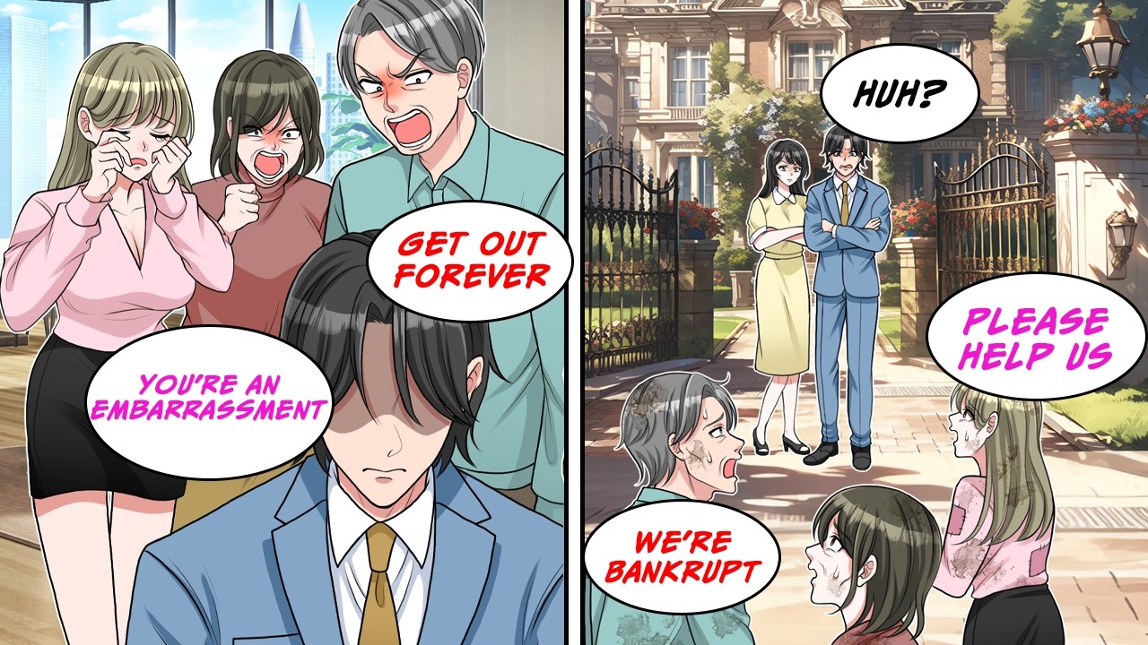 [Manga Dub] My parents threw me out, but I got a mansion and they came crawling back...!? [RomCom]