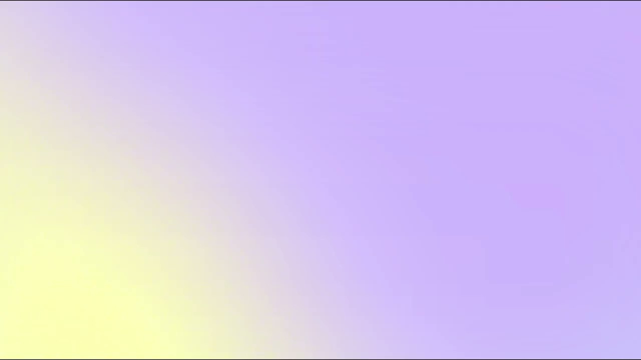 Aesthetic Yellow & Light Purple Gradient Screen 💫💫 | 1 Hour Relaxing Background