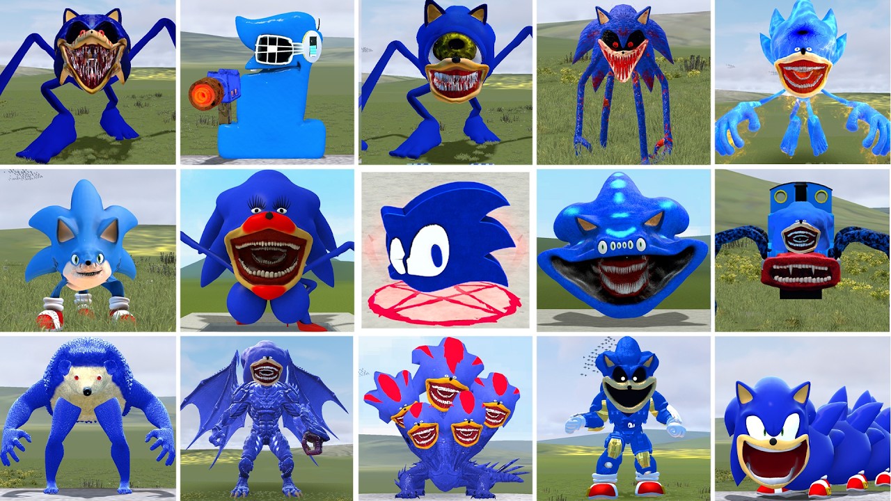 NEW EVOLUTION SHIN SONIC TAPES LOVE FALIMY Vs SONIC TAPES FAMILY IN GMOD!