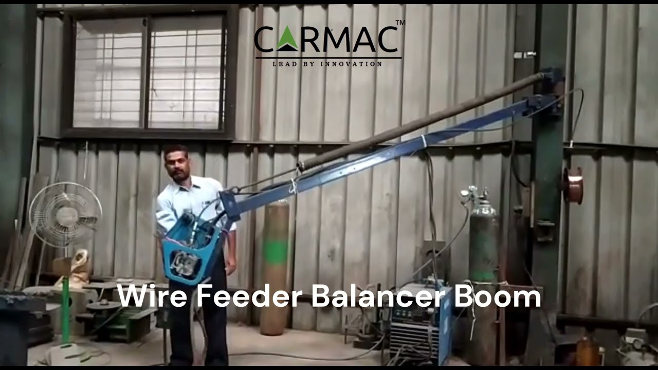 Wire Feeder Balancer Boom