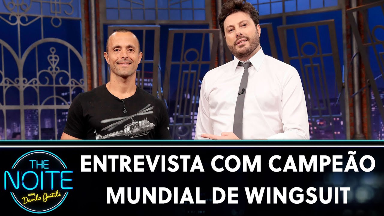 Entrevista com Gabriel Lott Campeão Mundial de Wingsuit | The Noite (16/03/21)