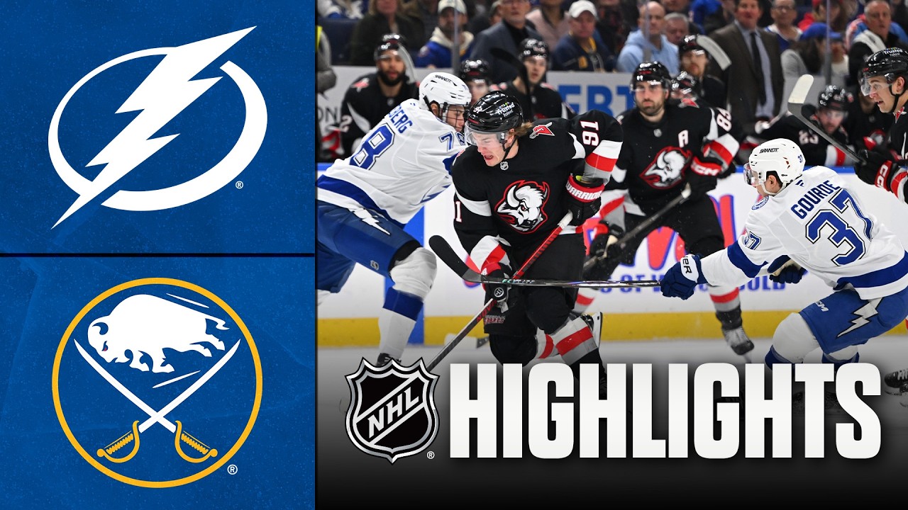 Lightning vs. Sabres | NHL Highlights | April 06, 2026