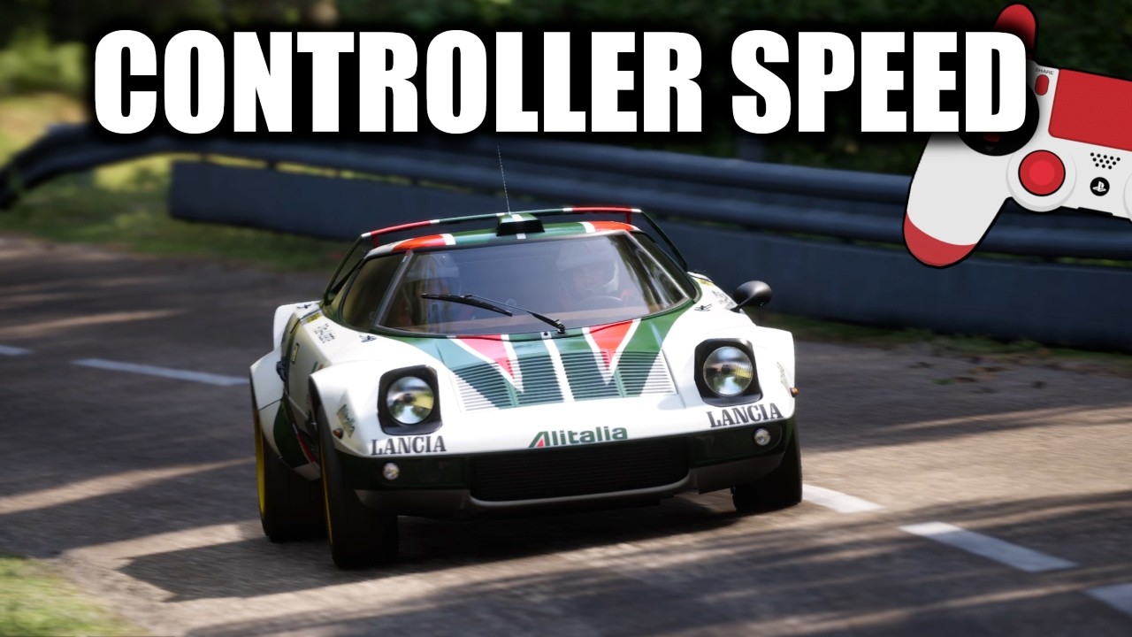 Lancia Stratos | Top 10 Run With a Controller | Assetto Corsa Rally