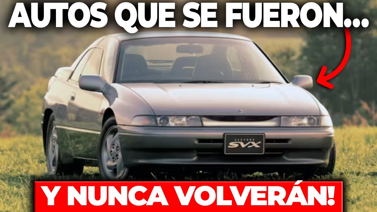 17 AUTOS que ya no se fabrican… pero el mundo los extraña