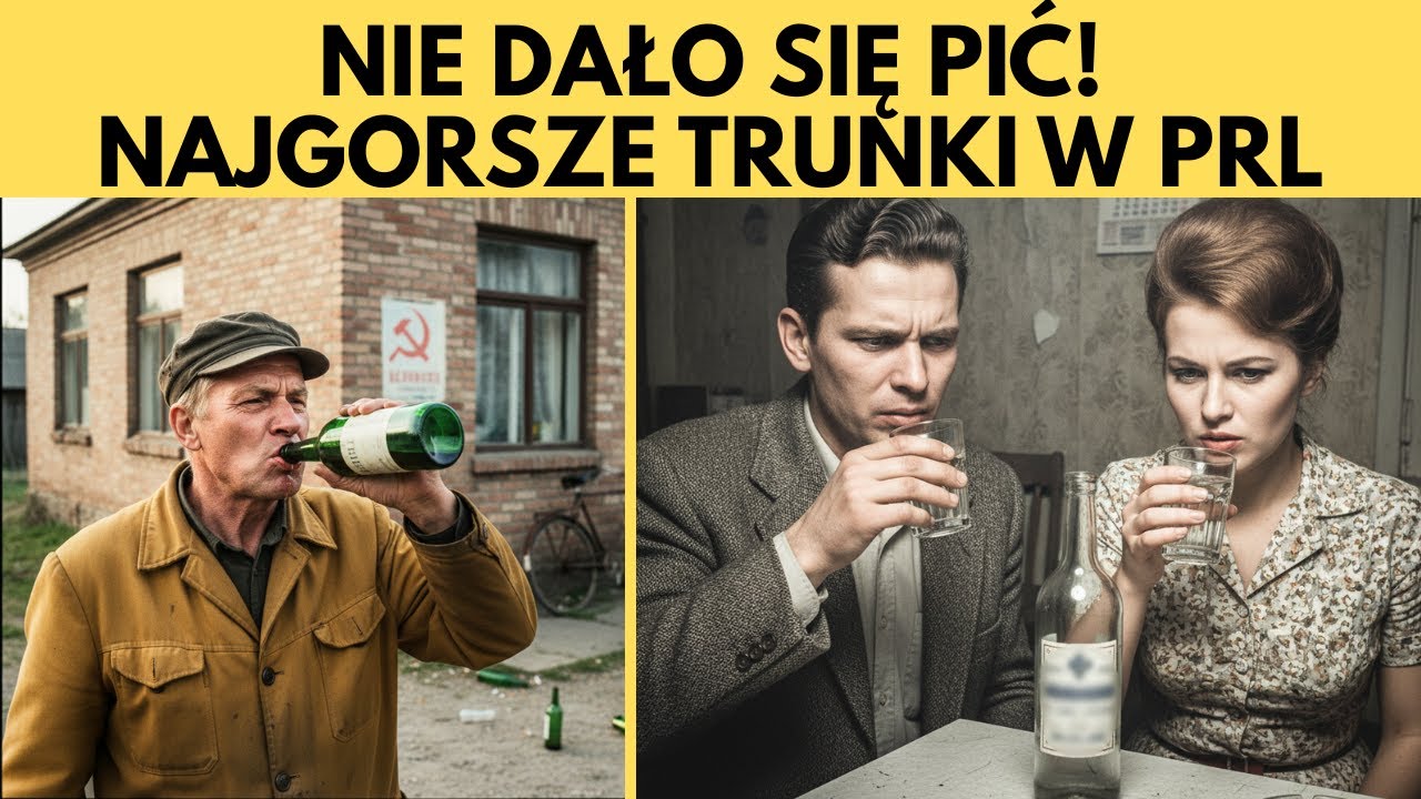 Najgorsze alkohole w prl, naprawdę to piliśmy!