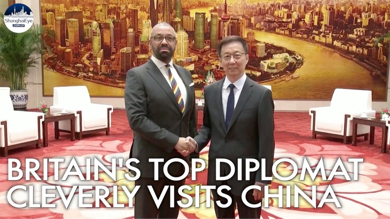 Chinese vice president and foreign minister hold talks with visiting UK foreign secretary