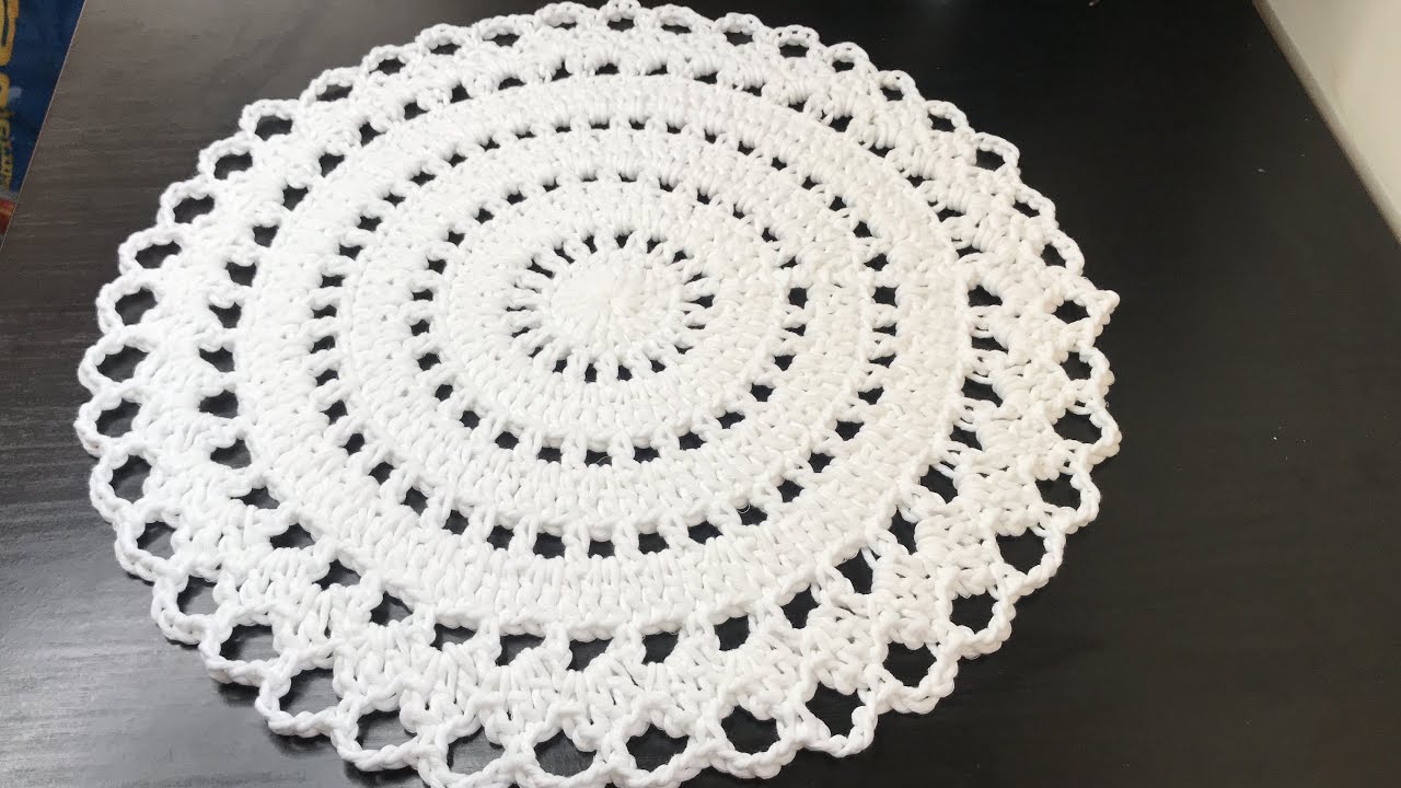CÓMO TEJER TAPETE A CROCHET PASO A PASO / CROCHET