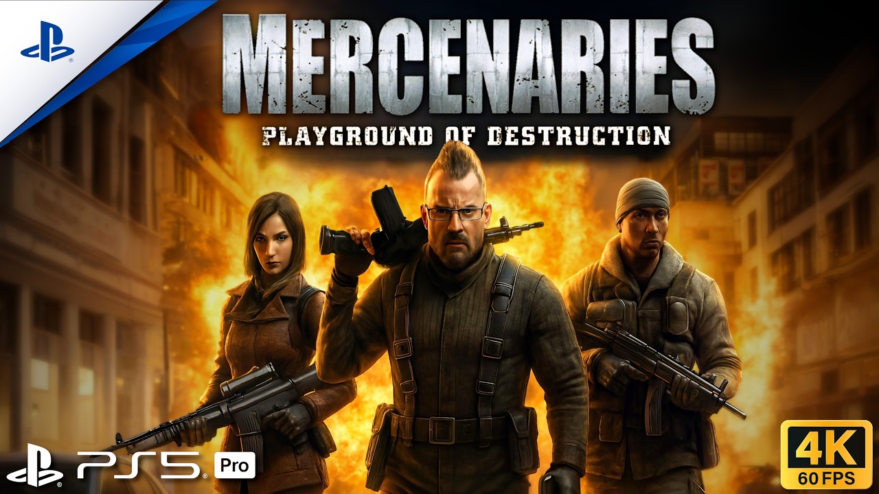 Mercenaries: Playground of Destruction - PS5™ Gameplay [4K 60FPS]