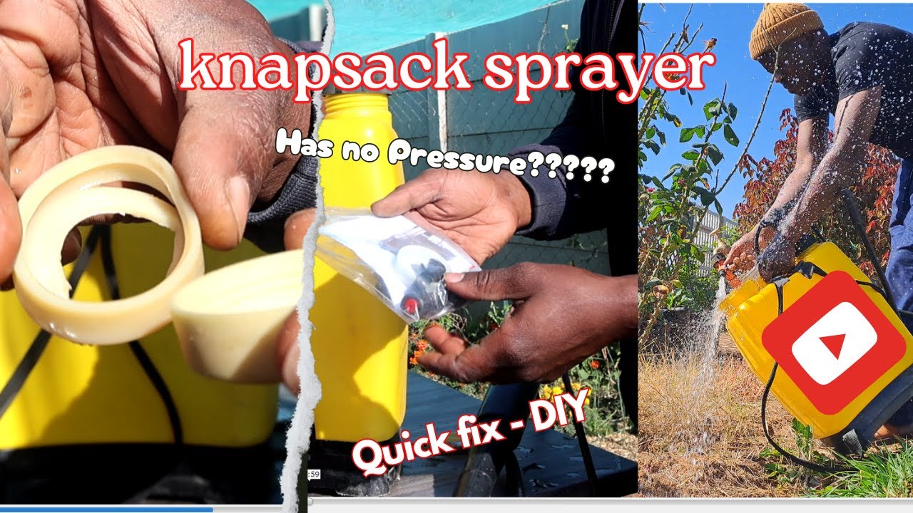 Knapsack Sprayer | No pressure?? DIY quick fix at home