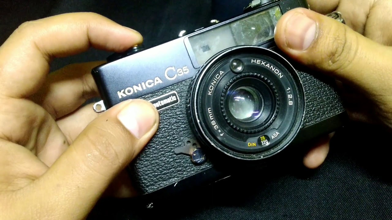 Cara mengetes Kamera analog konica c35